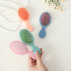 Mini Detangler Hair Brushes Massager Anti Static Air Bag Hair Comb Wet and Dry Portable Hairbrush Salon Styling Accessories