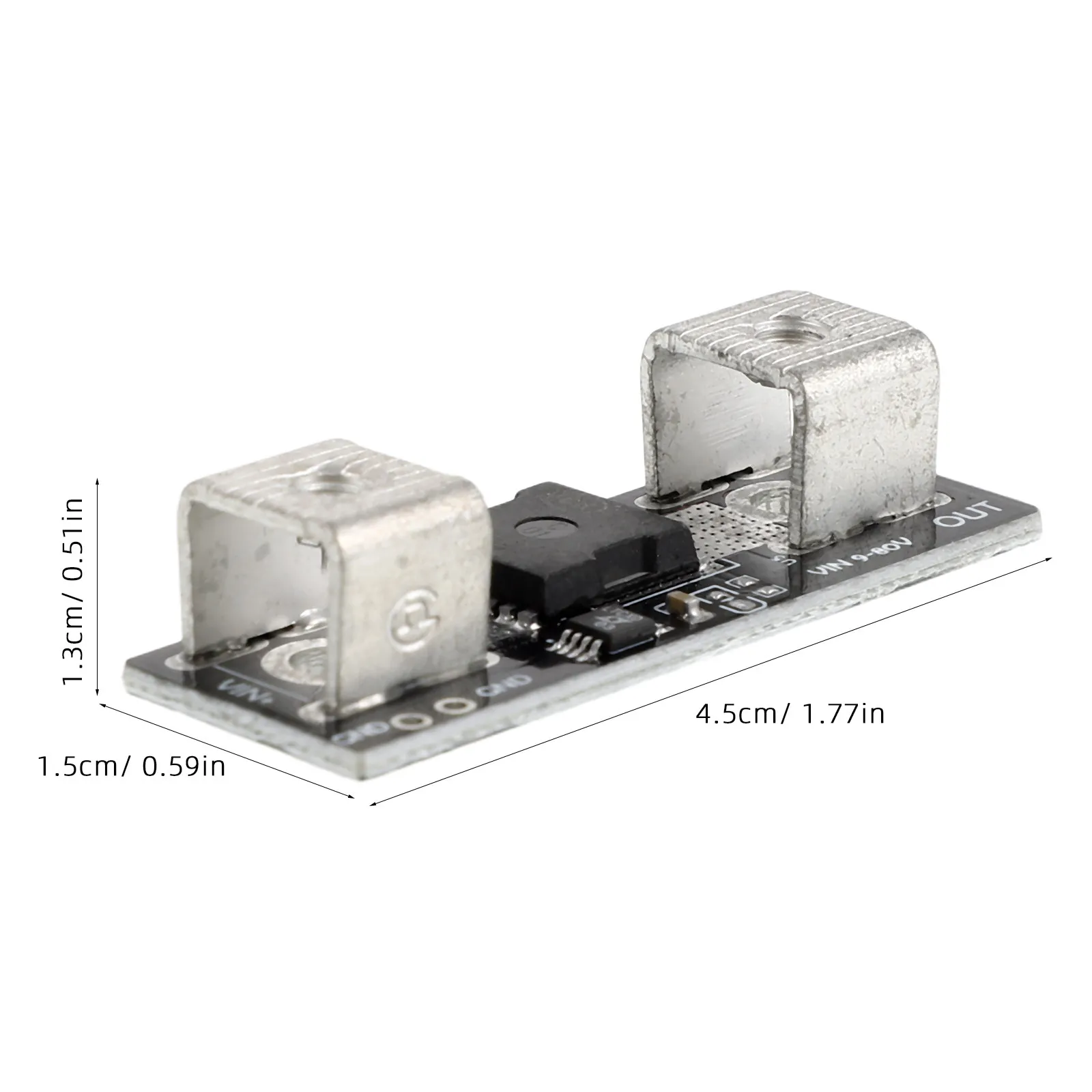 High Current Ideal Diode Module 80v50a Anti Reverse Charging Protection Board Screw Terminal Circuit Solar Panel Wind Power