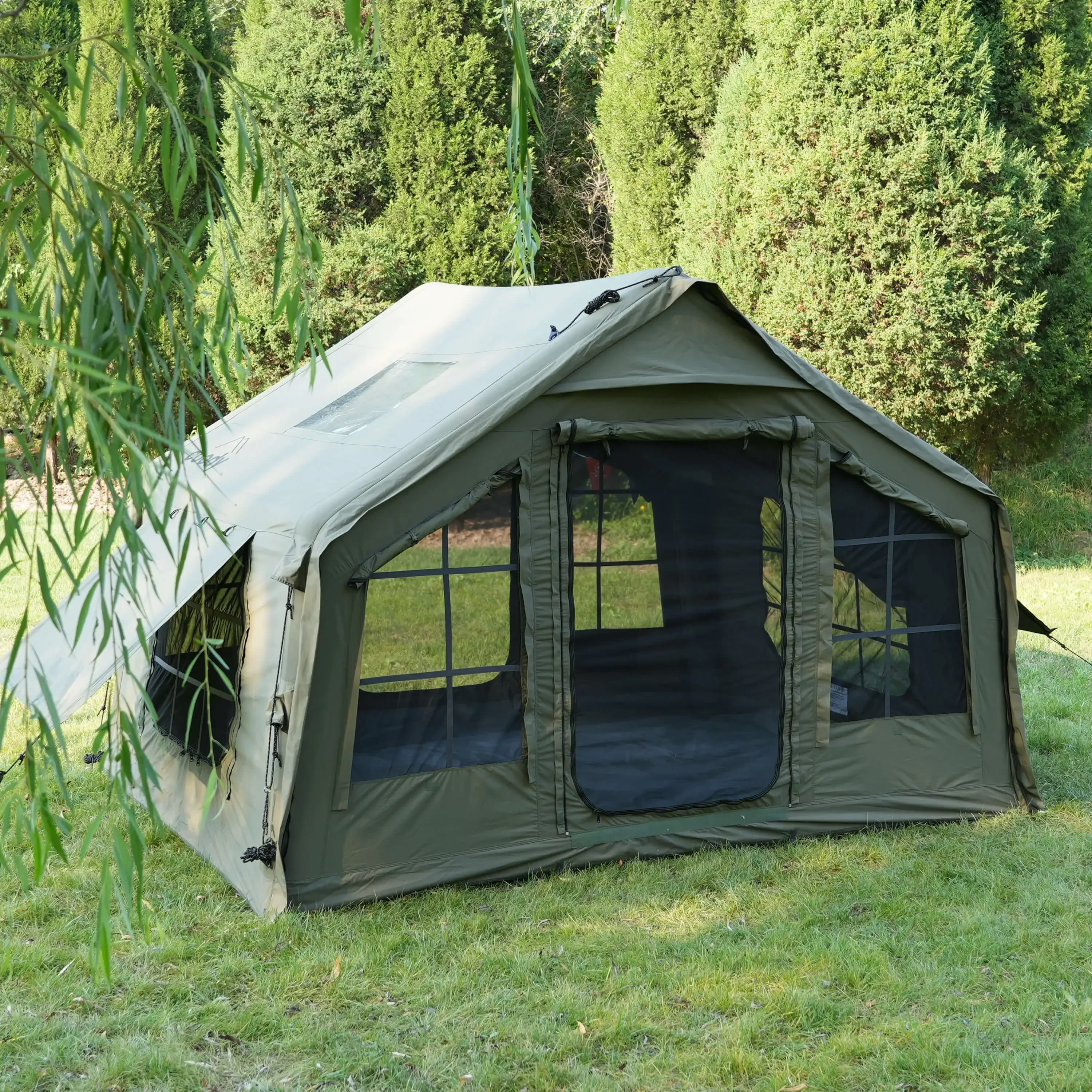 

6 Square Meters Inflatable Tents UV Protection Waterproof House Air Inflatable Tent For Camping Outdoor