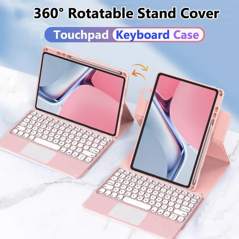 Keyboard Cover for Huawei MatePad SE 11 Inch 11.5 S 2024 Air 11 PaperMatte T10S 10.1 10.4 Inch Pro 10.8 X8 Lite Trackpad Case