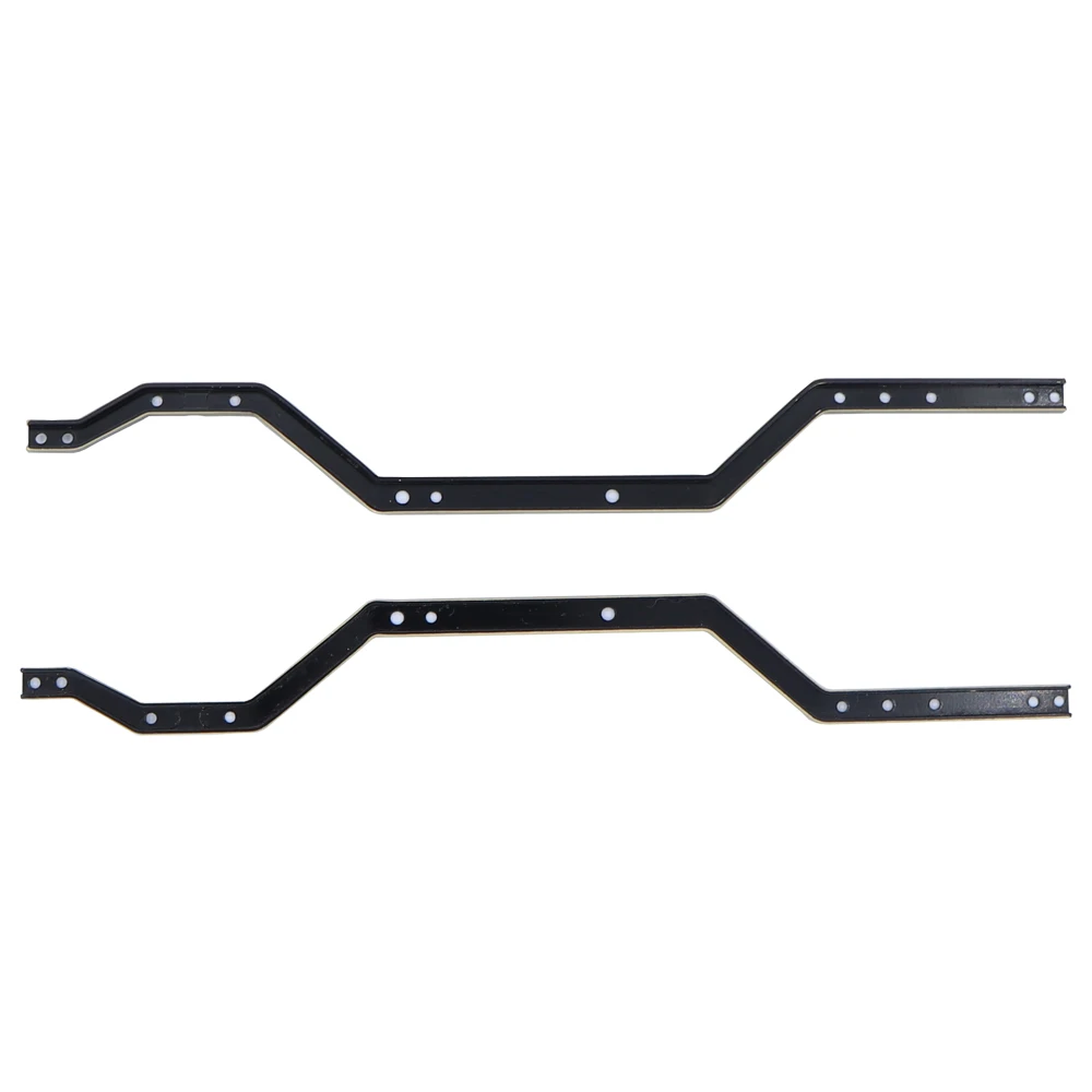 

2 шт. новые прочные латунные перемычки радиоуправляемого автомобиля, боковая рама, направляющие шасси для 1/18 RC гусеничного автомобиля TRX4M, аксессуары, обновленные детали