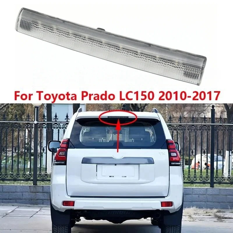 Lampu Rem Gunung Tinggi LED Atap Belakang Mobil untuk Toyota Land Cruiser Prado 150 LC150 FJ150 2010-2017