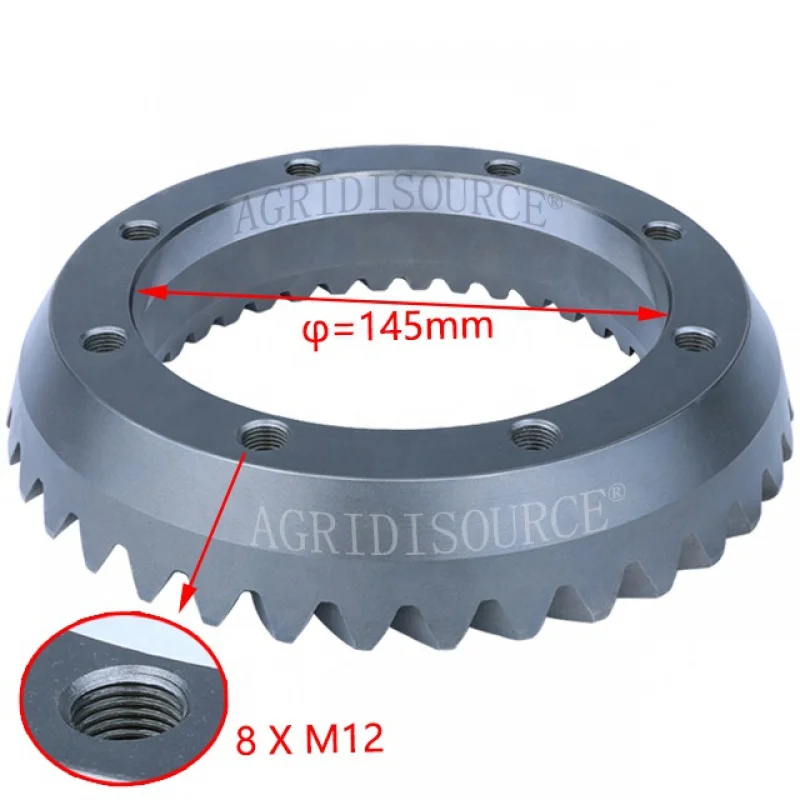 Terjangkau: Input poros roda gigi Bevel sekrup depan untuk Foton Lovol 1004/1104/1204 traktor bagian nomor TX1P311010069/70 10 Unav