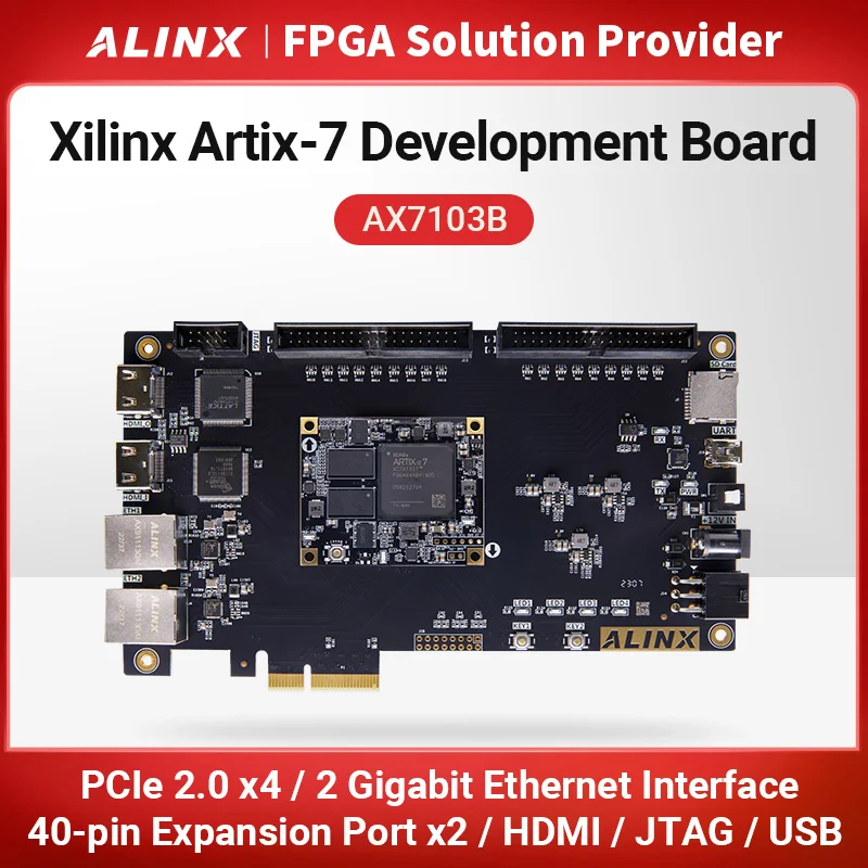 Alinx Xilinx Artix-7 DEVELOPMENT BOARD AX7103 XC7A100T