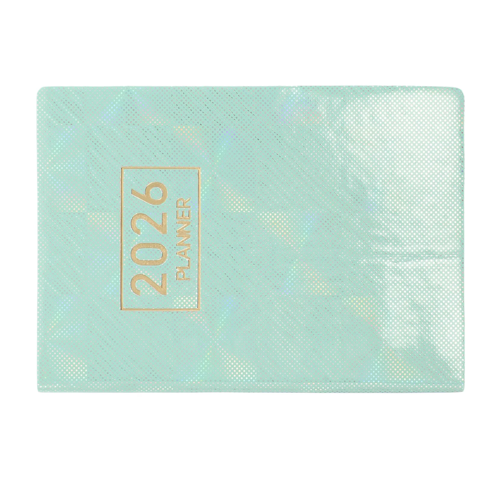 A7 2026 Pocket Planner Small Portable Notebook PU Cover Daily Planner Travel Size Schedule Organizer English Interface Compact