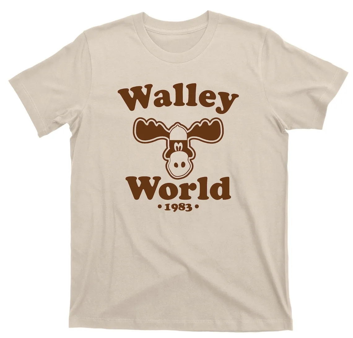 Walley World T Shirt National Lampoons Griswold Family Vacation Graphic TShirt Regular Fit Short Sleeve Tops