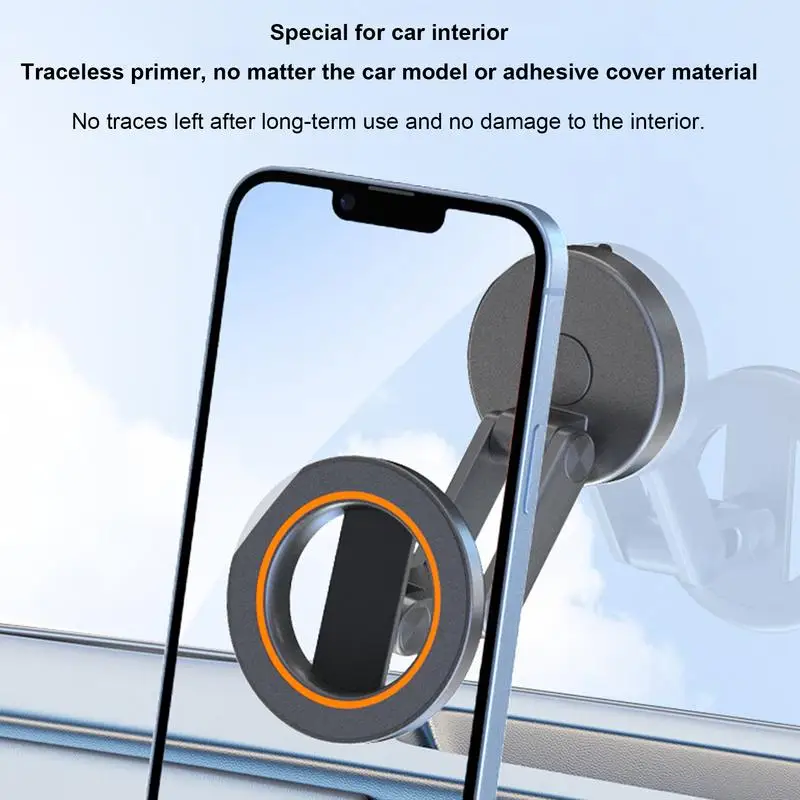 Support Magnétique de Téléphone Portable pour Voiture, Rotation à 360 Degrés