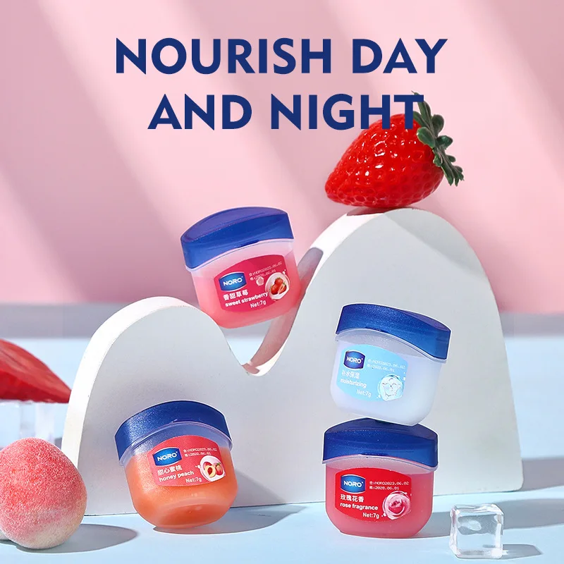 4/6/8 قطعة سلسلة فاكهة الفازلين بلسم الشفاه الأفوكادو الفراولة النباتات الطبيعية تتلاشى خطوط الشفاه ترطيب إصلاح الشفاه الرعاية