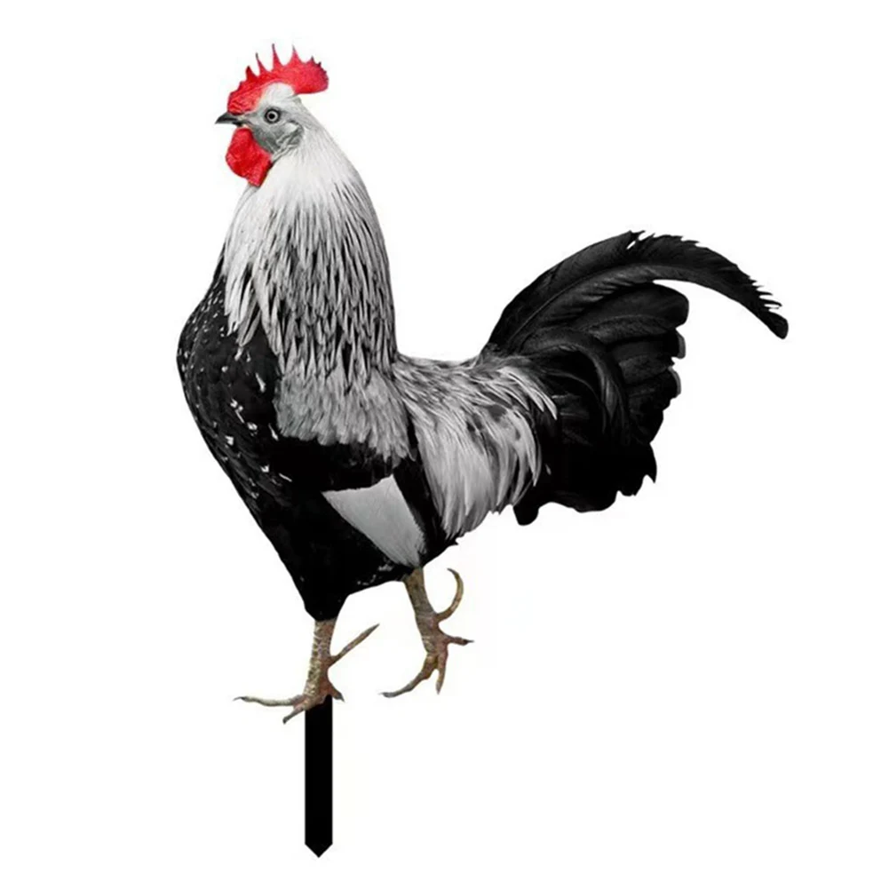 

Привлекательные садовые украшения в виде кур, долговечные, устойчивые к погодным условиям, для сада и открытых пространств