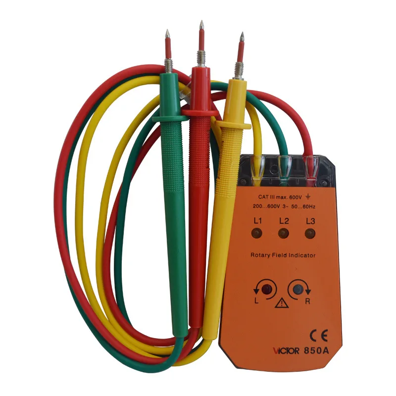 Phase‑test Tool, Three‑phase AC Apparatus for Power‑system Phase‑sequence Monitoring