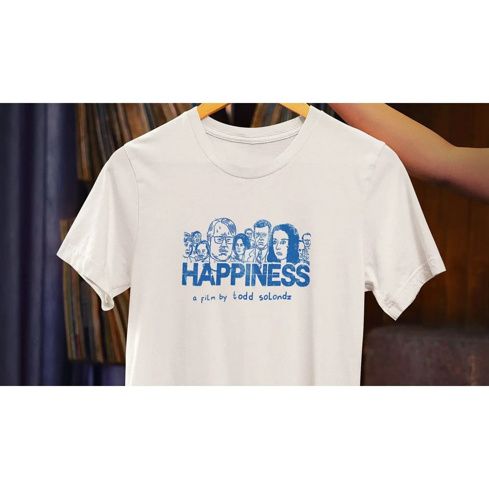 Happiness Movie T Shirt Todd Solondz Cult Film vintage Washed Casual Breathable Stylish streetwear Soft Comfortable Slightly