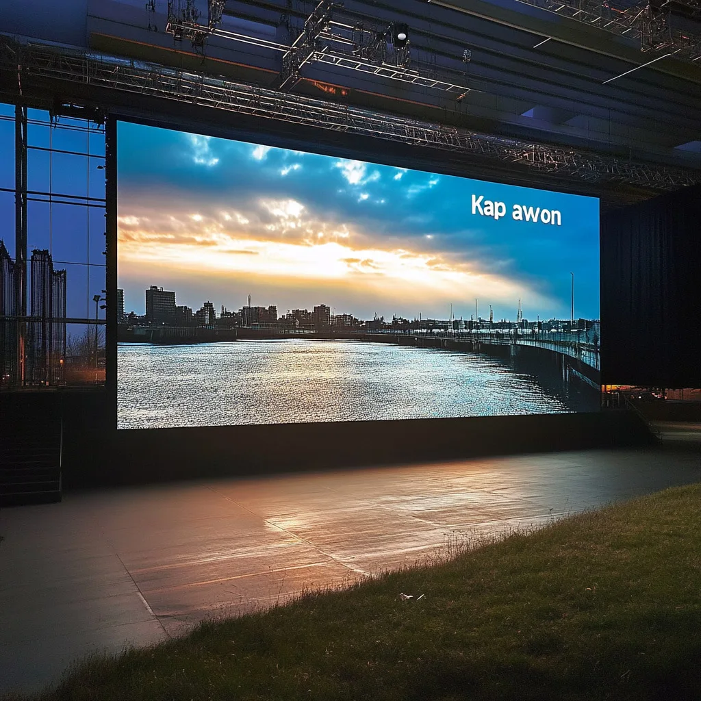 LED SignageOutdoor Full-color P8 LED Display Screen, Outdoor Waterproof Column, Supermarket, School, Electronic Advertising Larg