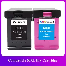 Compatible for HP 60 XL ink cartridge for HP60 60xl Deskjet F2480 F2420 F4480 F4580 F4280 D2660 D2530 D2560 PhotoSmart C4680