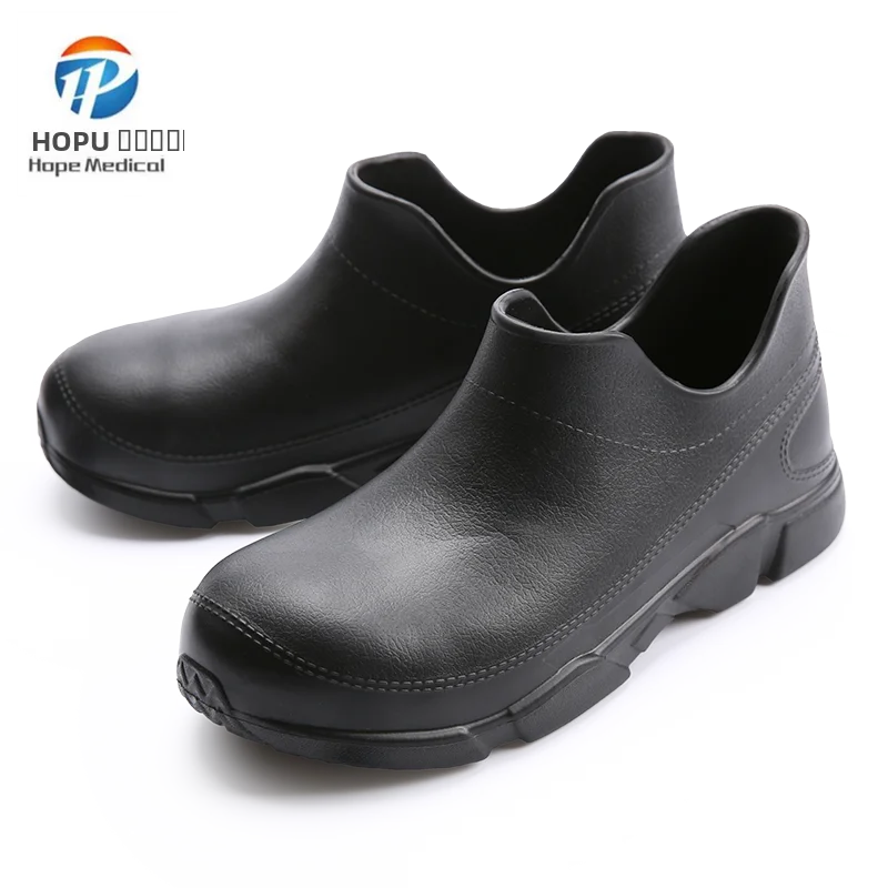 

Новые рабочие ботинки Chef oes: маслостойкие, водонепроницаемые, нескользящие, с защитой от скольжения, с круглым носком, на плоской подошве из ЭВА