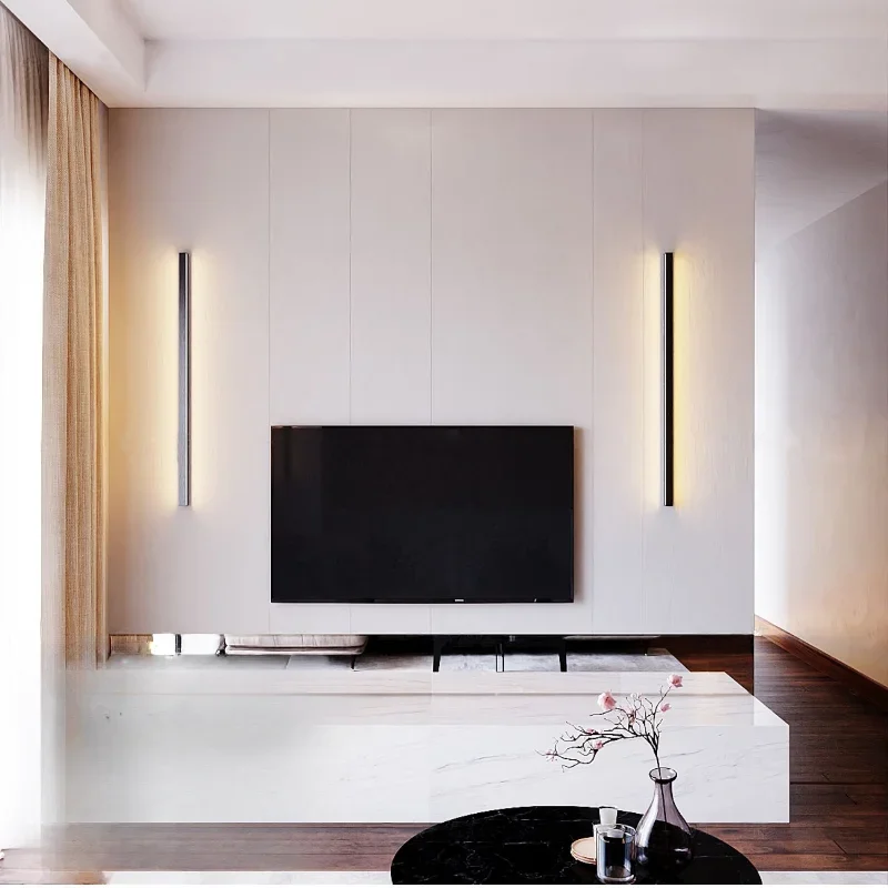 Wall Light LED Night Light Closet Lamp for Kitchen Bedroom Detector Remote Strip Lamp Cabinet Staircase Backlight Wall Sconces