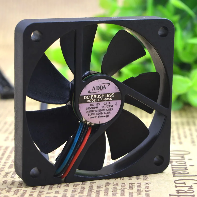 AD0612LB-G76 CF-60SS 12V 0.11A 6 CENTÍMETROS 6010 FÃ