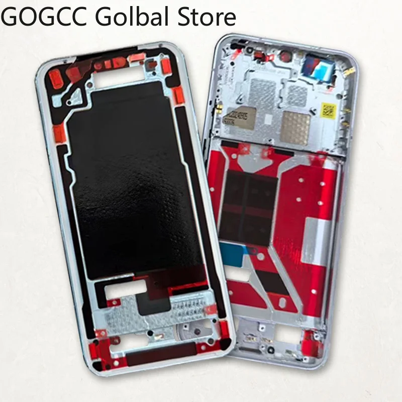 

Middle Frame Original For Honor Magic 7 Pro Lite 7 RSR Mid Bezel Front Screen Plate LCD Digitizer Holder Chassis Key Repair