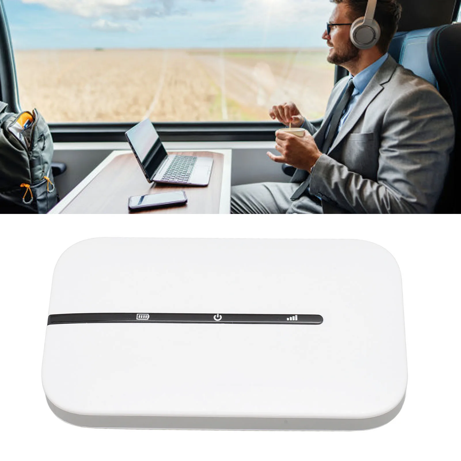 

4G WiFi-маршрутизатор, мобильная точка доступа Wi-Fi, 2100 мАч, емкость 10 пользователей, размер зарядки через USB, стандартный слот для SIM-карты, 150 Мбит/с для Азии