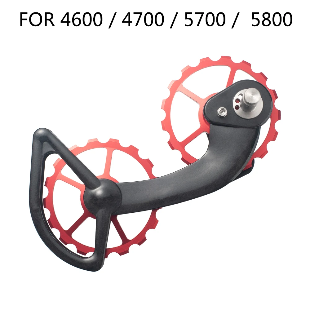 Road Bike CS Ceramics Bearing Guide Wheel Rear Pulley for  R4600 4700 5700 5800 6700 6770 6800 6870  9000 9070