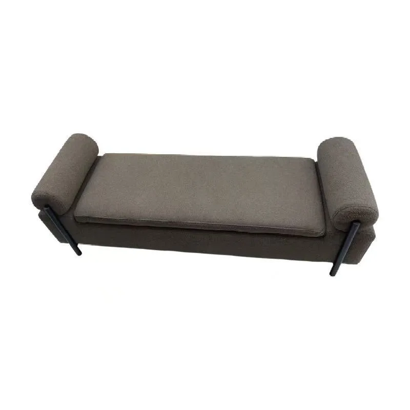 LMM French vintage entryway entrance door shoe bench, bedroom cloakroom stool