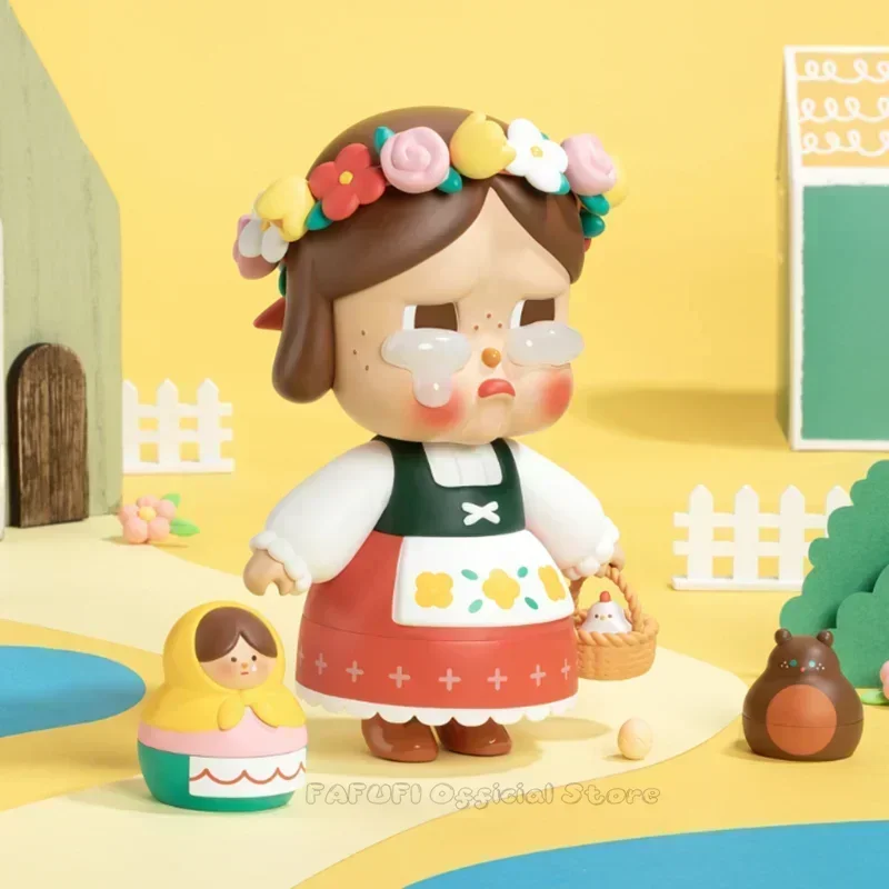 

POP MART CRYBABY 'My Russian Series' Kawaii Anime Blind Box Action Figure Surprise Mystery Dolls for Girls Gift