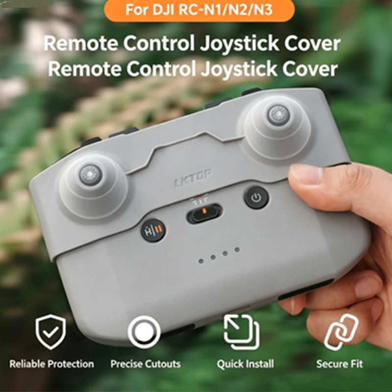 For DJI RC-N1/N2/N3 Remote Controller Joystick Protector Integrated PC Shock-proof And Heat-resistant Fixed Rod DJI Accessories