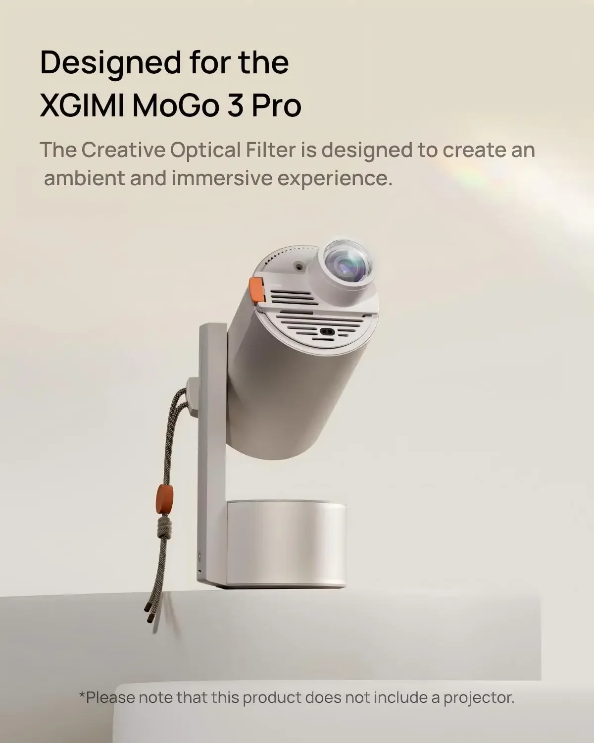 

Specially designed for XGIMI Play 5 large screen magnifying glass projector with original creative filters, clear projector lens