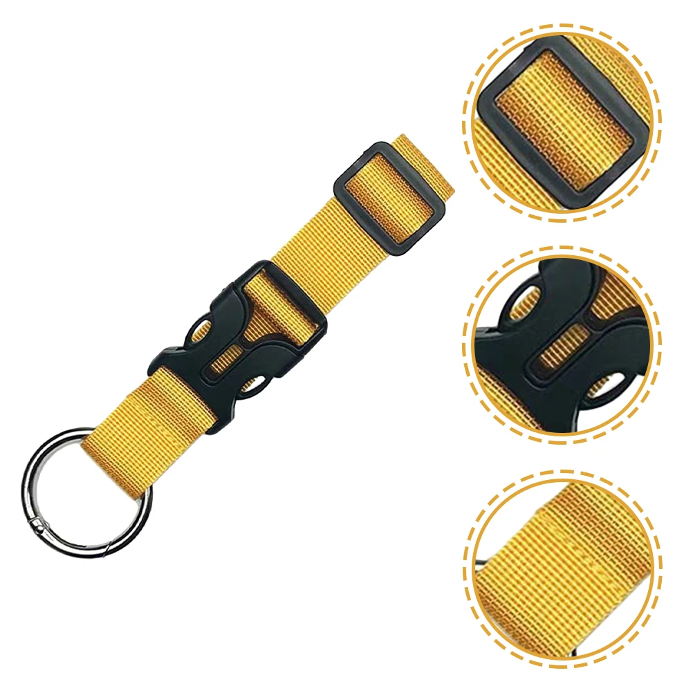 

2Pcs Yellow Elastic Luggage Straps for Suitcase Harness Backpacks Adjustable Travel Accessories Outdoor Supplies