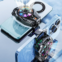 Heavy Duty Phone Cooling Fan Semiconductor Mini Radiator 3 Speed Hurricane Tech for Iphone/Xami/Hwei  Gaming Accessories