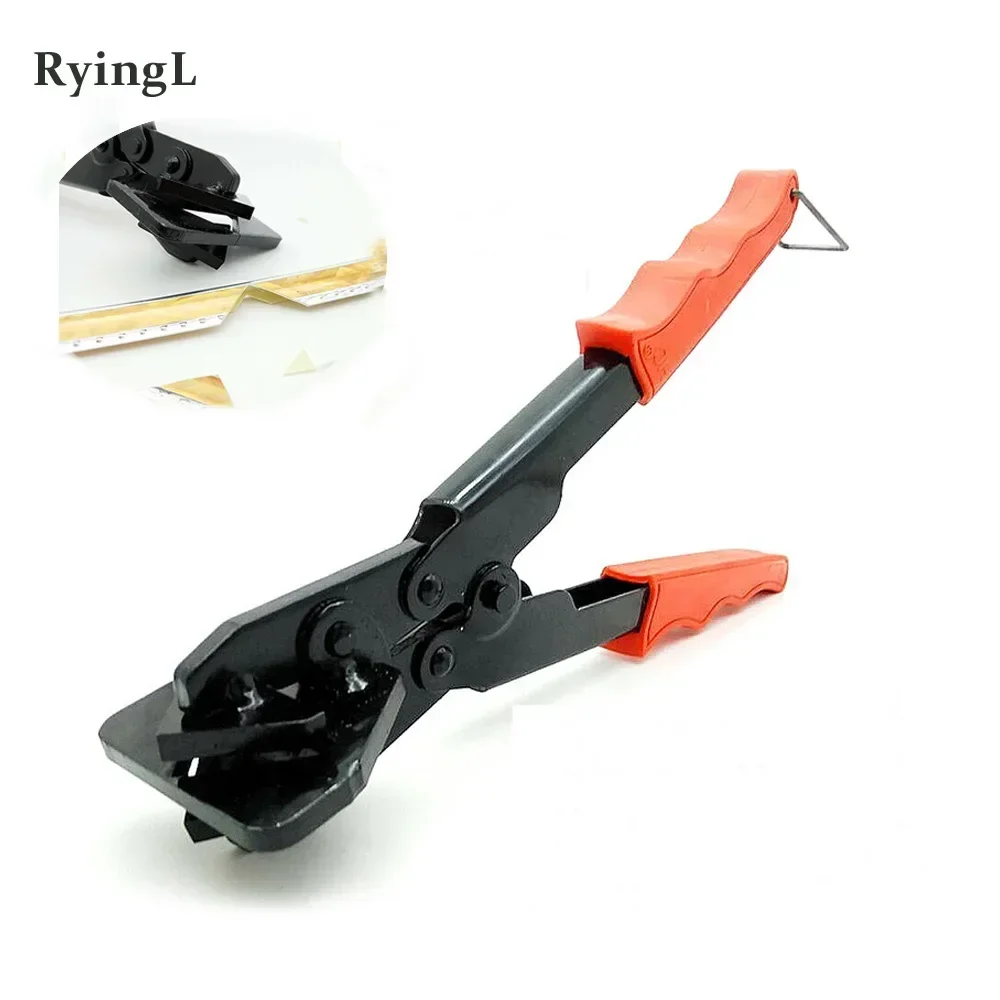 U type edge trimming scissors folded 45 degrees 90 degrees  KT card tool pliers clamp pliers scissors advertising KT