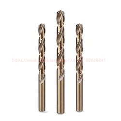 Cobalt High Speed Steel Twist Drill Bit Set M35 Stainless Steel Tool Set Accessories for Metal Drilling Cutter Machine HSS Co