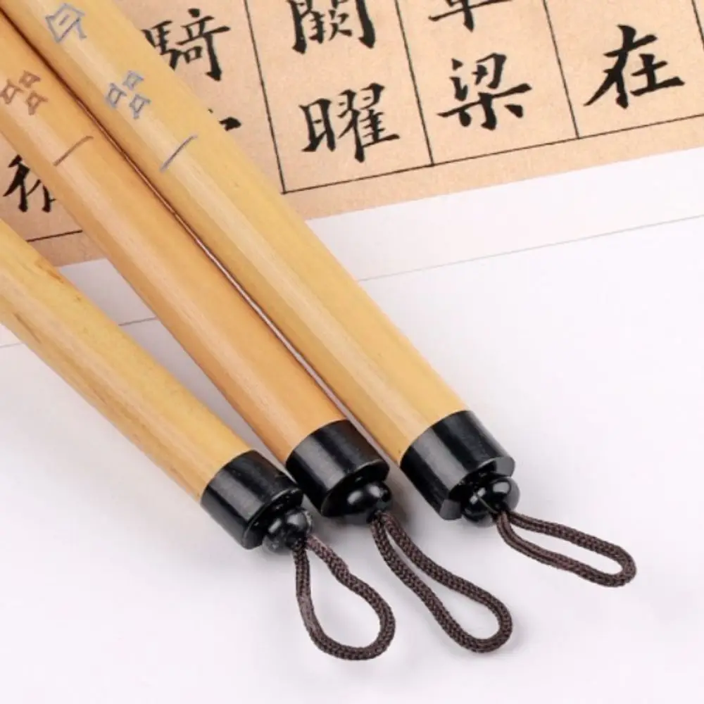 Traditional Chinese Calligraphy Brush Oil Painting Wolf hair Scriptures Writing Brush Oil Watercolor High-end Art Paint Brush