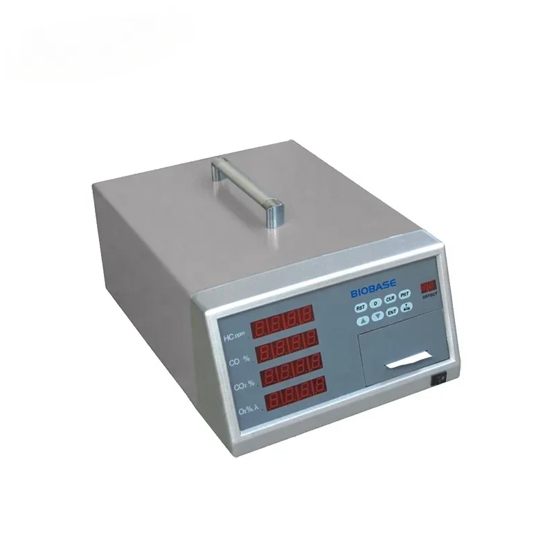 China Automobile Exhaust Gas Concentration Analyzer HC,CO,CO2,O2 Gas Analyzer