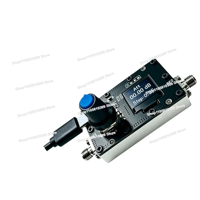 9K-6GHz RF Numerical Control Attenuator, Programmable Attenuator, Knob Adjustment, Step, PC Control