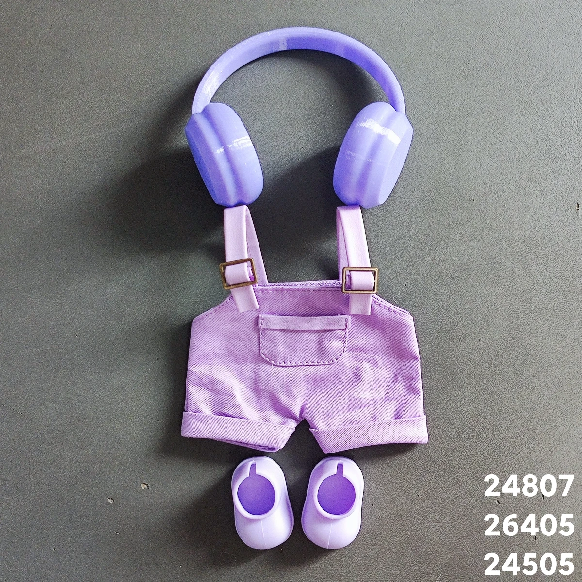 

For 17cm Labubus Mini Doll luxury clothing Outfit Hat Clothes Labubu II Doll Strap pants set Sitting Party Game Toys accessories