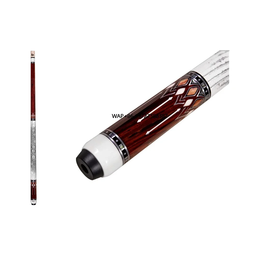 Brand High Quality Stainless Steel Snooker Cue Well-Known Chinese Collection Maple Butt Sleeve Matches Exercises Pilli