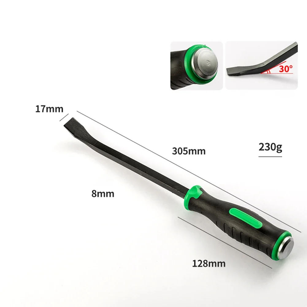 Comfort Grip Chrome Vanadium Construction Applications Auto Repair Tool Heavy-duty Applications High Toughness Crowbar