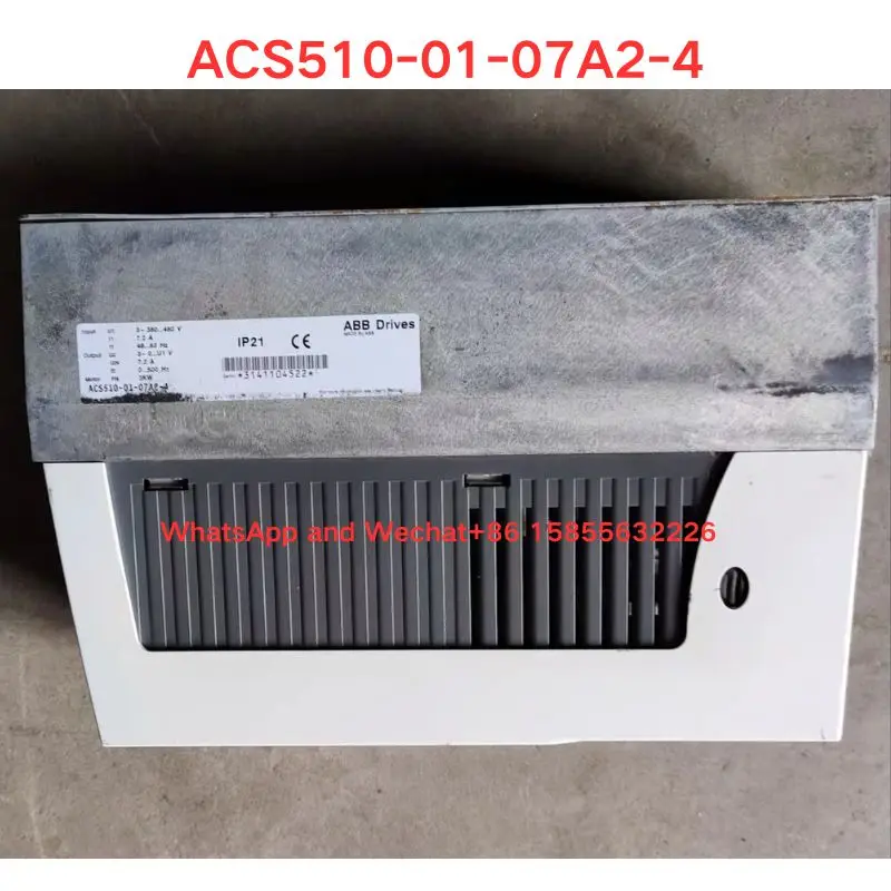 

Used OEM disassembled parts ACS510-01-07A2-4 inverter Functional test OK