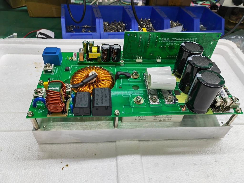 300A Module Made 400v Input Pure Sine Wave Inverter Power Is Greatly