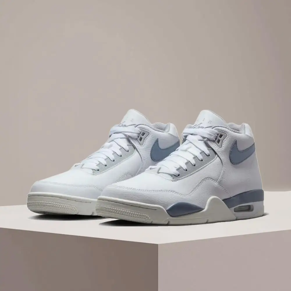 

Nike Flight Legacy Mid-Top Retro Basketball Shoes with Slip-Resistant, Durable, and Cushioned Construction - Unisex IH0633-141