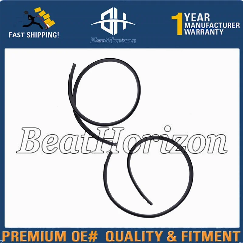 1 PCS/1 Pair Moulding Trim Weatherstrip Seal 74316-TF0-003 74316TF0003 Fit for Honda Fit Jazz 2009-2014