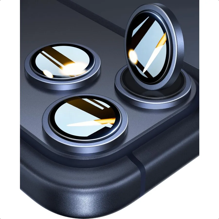 

UNBREAK TOP 9H+ Стекло для iPhone 17 Pro Max 17 Pro Защитная пленка для объектива камеры [No 1 Военный класс небьющаяся] iPhone 17 Pro Max C