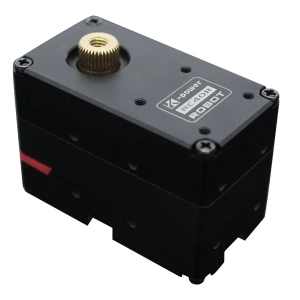 K-power 46kg High Torque 360 Rotation  Magnetic Encoder Servo  CNC Metal Case Smart Robot Kit Servo RC40R