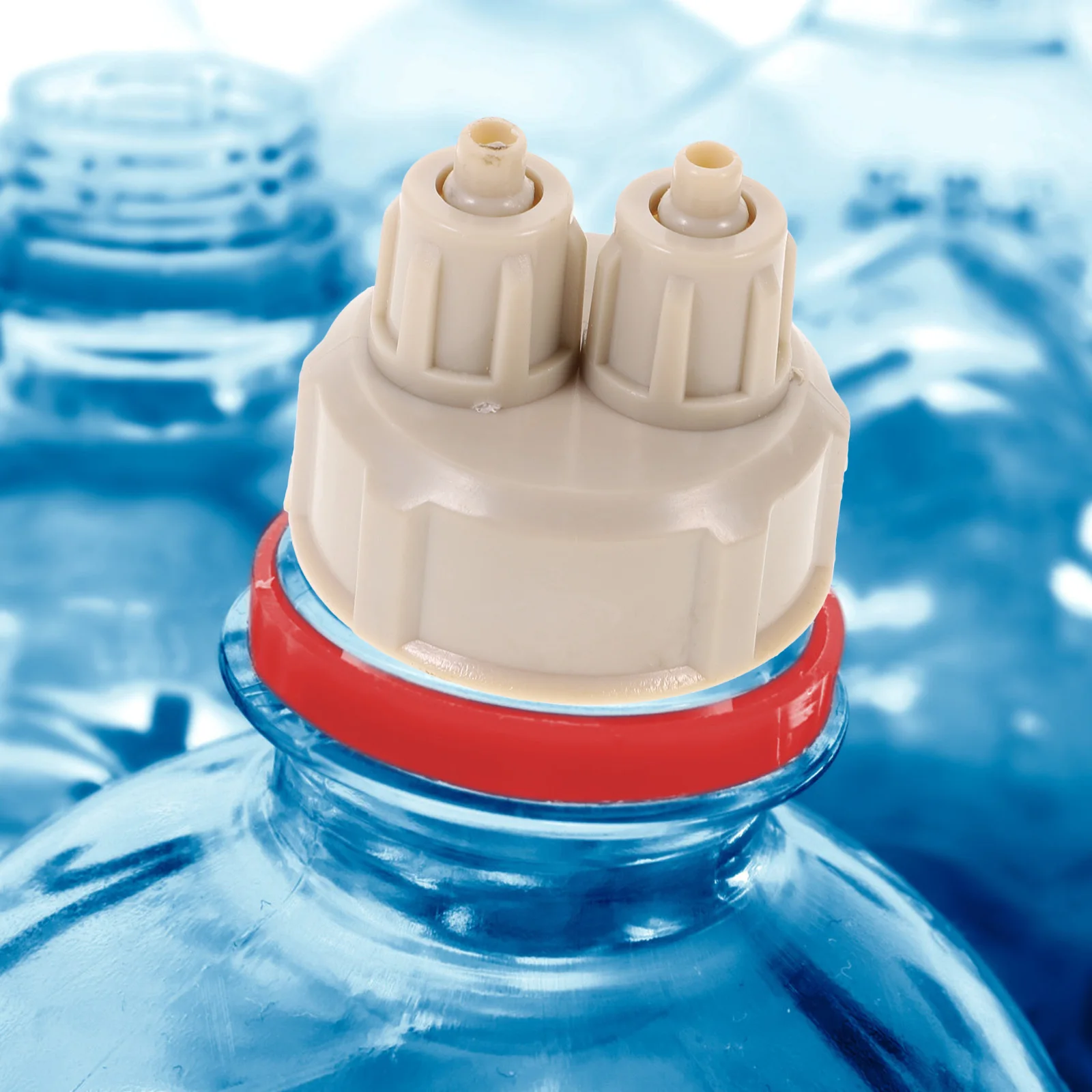 

4Pcs Quick Screw Cap Co2 Bottle Cap for DIY Aquarium Reactor Easy to Use Plastic Carbon Dioxide DIY System Kit