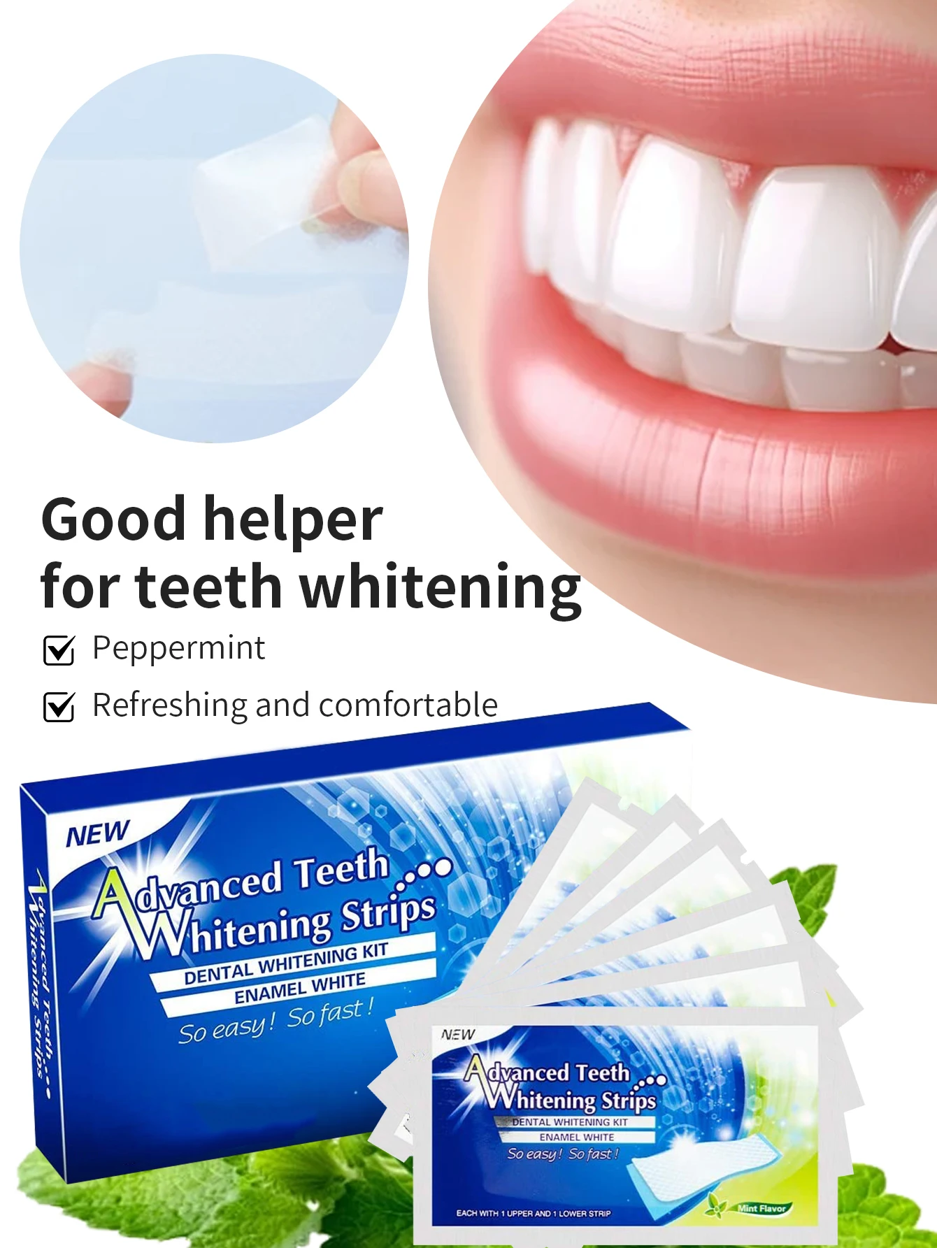Geavanceerde tandenbleekstrips - Teeth Whitening Instant recensie en prijs