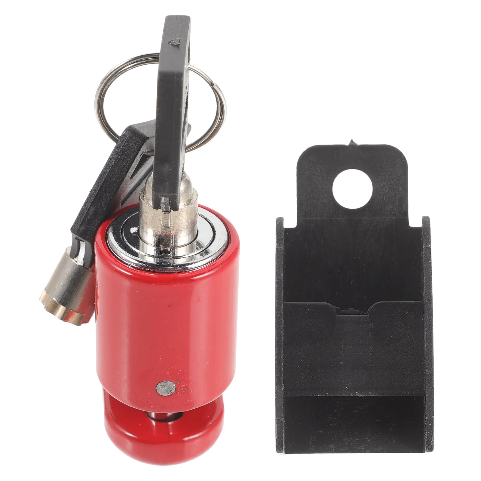 

Disc Brake Lock Red Bike Wheel Lock for Mountain Bikes Electric Motorcycles Anti Theft Sturdy Steel Lightweight Practical