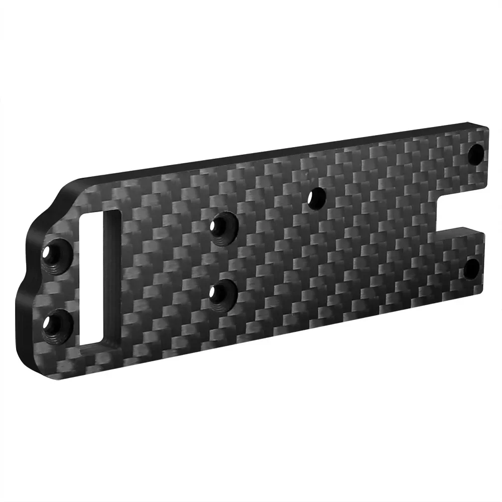 Piastra posteriore del secondo piano in fibra di carbonio per accessori per parti di aggiornamento auto TEKNO MT410 RC