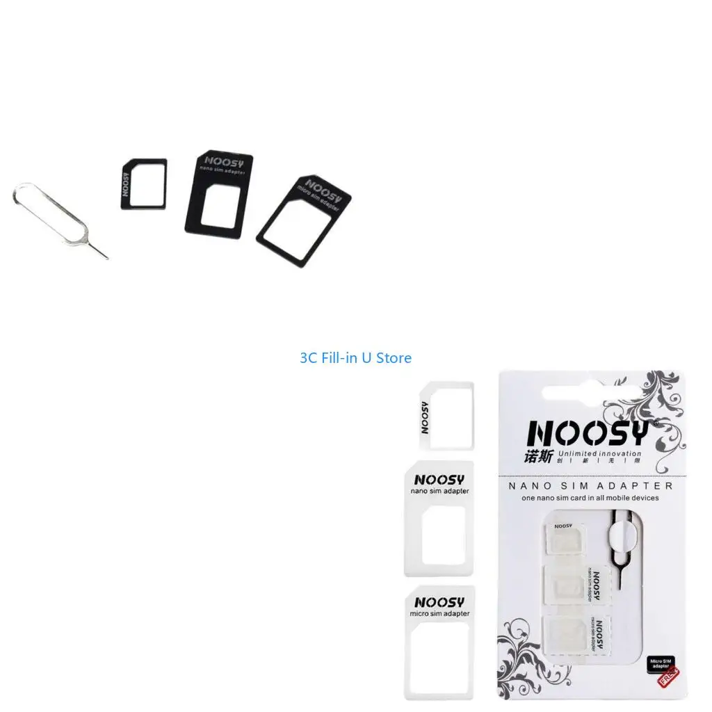 G8TA 4 في 1 تحويل لبطاقة إلى محول Micro / قياسي، Micro إلى حامل