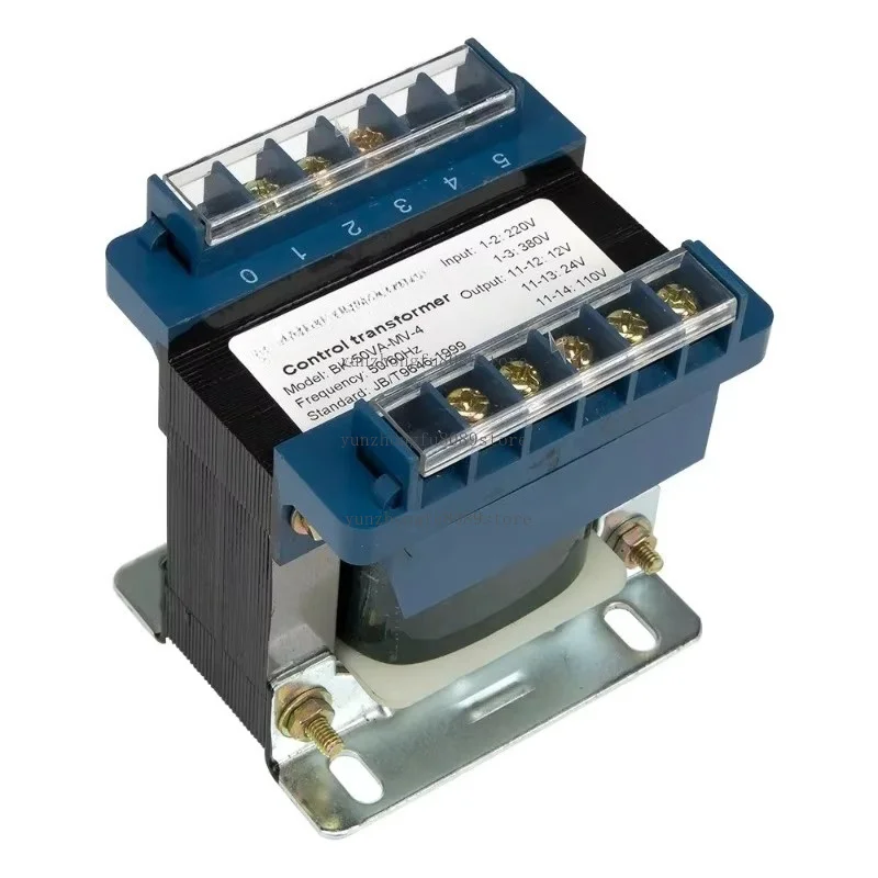 BK-50VA 50W Control Power Transformer, BK Type Power Converter Transformer, 220V/380V Input, Multiple Voltage Output Transformer
