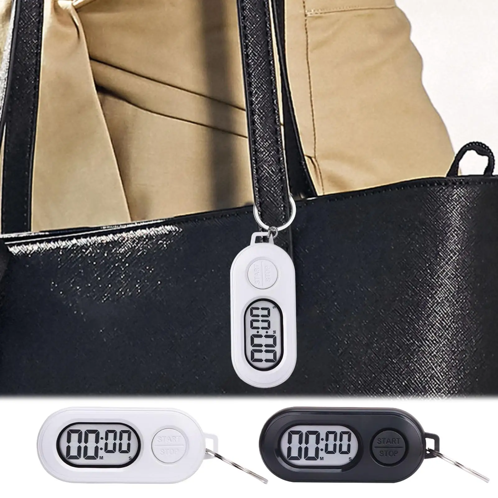 Mini Handheld Digital Stopwatch Timer Outdoor Sports Training Timer Suitable for Various Scenarios | Multi-Purpose Accessory